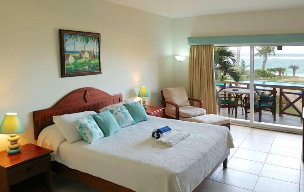 Agualina Kite Hotel Oceanfront Apartments Cabarete Bagian luar foto